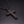 Black Stainless Steel Men's Cross Necklace with Ebony Wood Pendant
