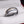 Hammered Texture Diamond Tungsten Wedding Band