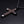 Stylish Symbol of Faith Dark Cross Necklace For Men